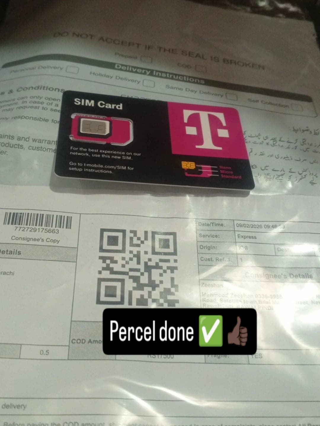 T-Mobile USA SIM Package