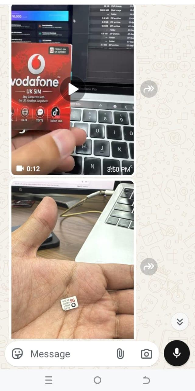 Customer Parcel Received Proof