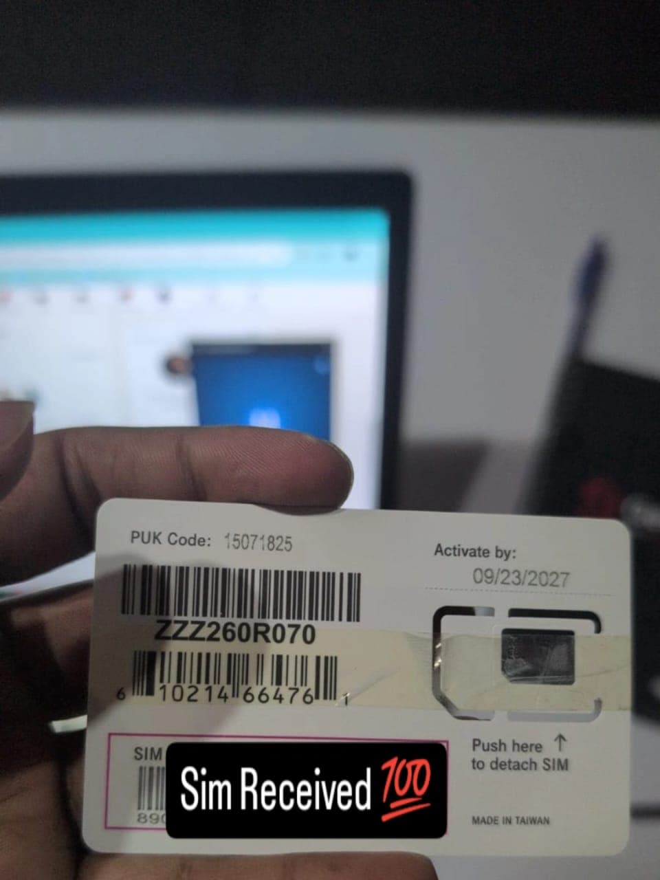Official UK SIM Card Unboxing